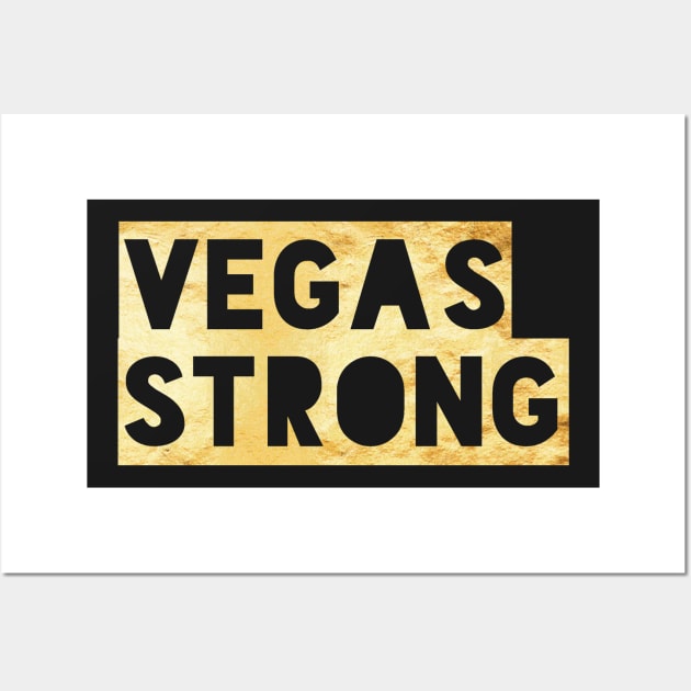 Las Vegas Strong Community Prayers Pray for Shooting Victims Wall Art by twizzler3b